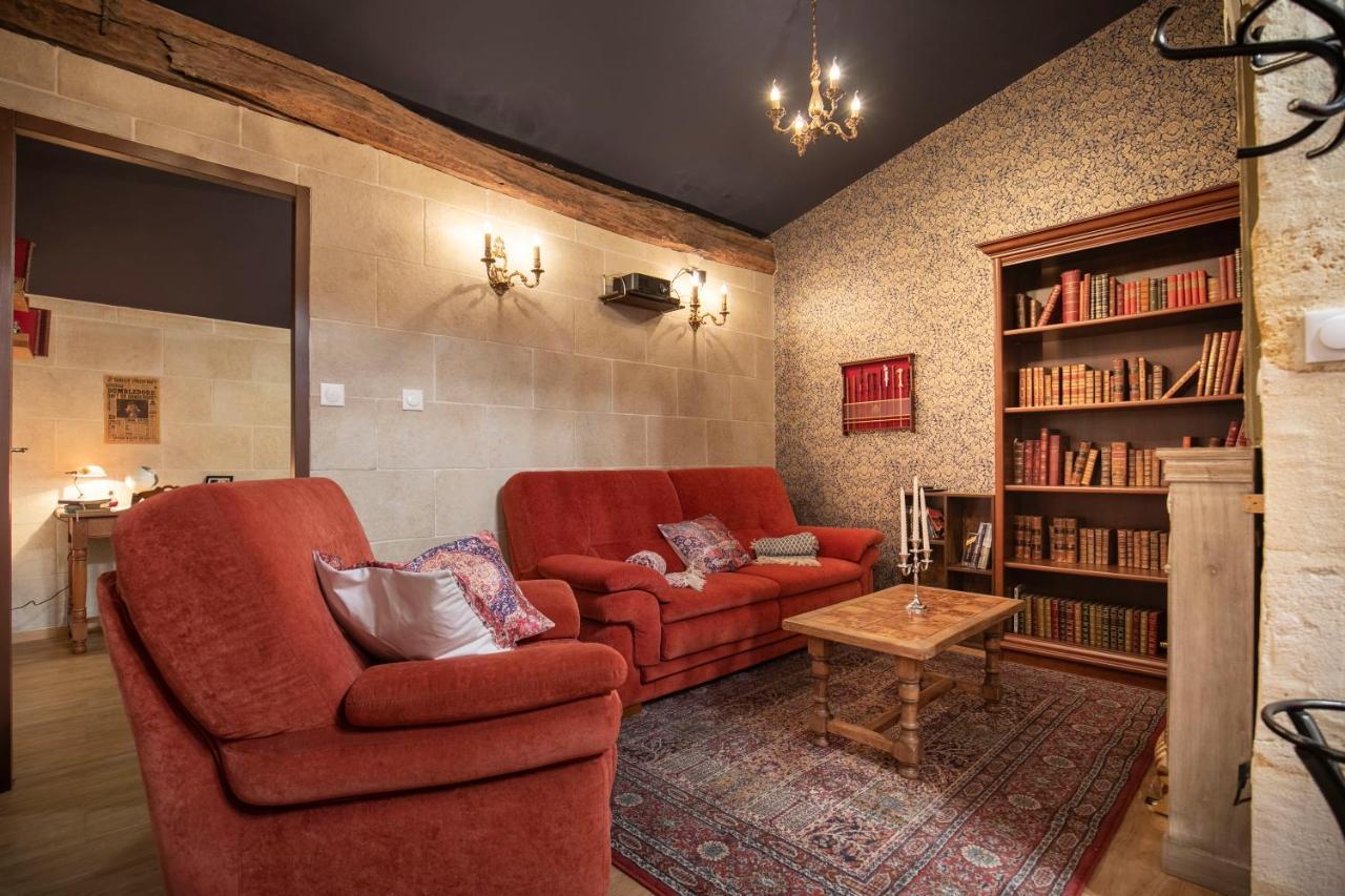 Le Refuge Du Sorcier - Enigme & Magie - Libourne Apartment ภายนอก รูปภาพ